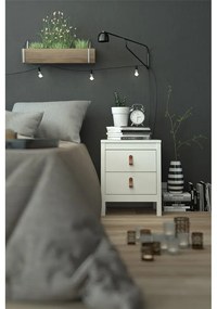 Noptieră albă Madrid - Tvilum