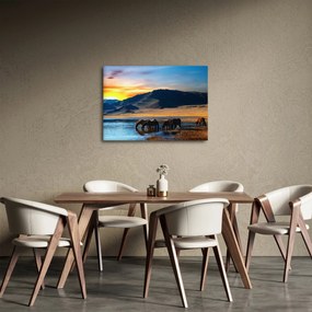 Tablou - Alimentarea cu energie electrică (70x50 cm)