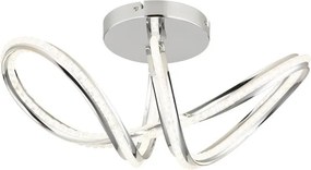 Lustra LED aplicata cu telecomanda EVANGELINE