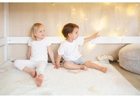 Covor pentru copii crem lavabil/țesut manual din bumbac 140x200 cm Kim – Lorena Canals