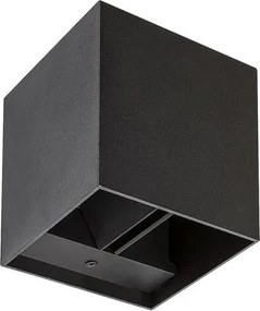 Aplica de perete iluminat exterior ambiental IP54 Solin negru