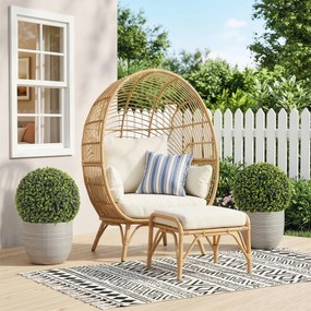 HOMCOM Bile artificiale de eucalipt de 52 cm, set de 2, plante decorative rezistente la UV cu 1086 frunze pentru interior și exterior | Aosom Romania