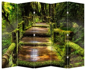 Paravan - Scări într-o pădure tropicală (210x170 cm)