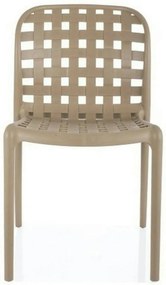 Scaun STRIP, bej, polipropilena, 46x42x83 cm