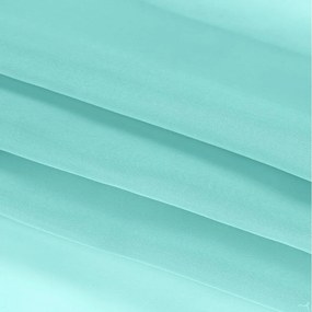 Perdea AmeliaHome Voile Eyelets, 160 x 300 cm, turcoaz