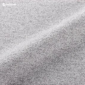 Colțar extensibil cu șezlong pe partea dreaptă Miuform Scandic Lagom L, gri deschis