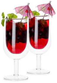 Pahar termic pentru vin, bere şi sucuri, 2 buc., 255 ml, HOTCOLDER TIP 25
