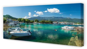 Tablouri canvas munți de mare Grecia Marina