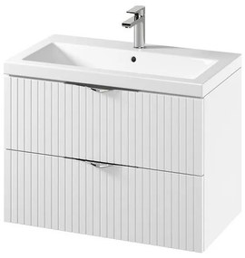 Cersanit S801-547 - Dulap suspendat pentru baie cu lavoar TIRSO, 80x45 cm, alb