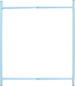 Măsuță de grădină metalică Esschert Design, 46 x 46 x 52 cm, albastru