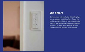 Panou LED CCT ultra-subtire Oja Smart 42 White