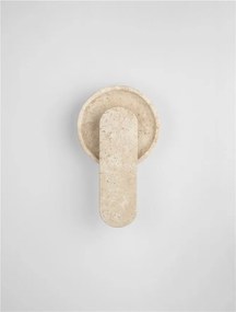 Aplica LED lumina ambientala MAVIS travertin galben