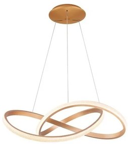Lustra LED cu telecomanda design modern INFINITY 80 CCT GO