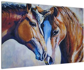Tablou - Caii îndrăgostiți (90x60 cm)