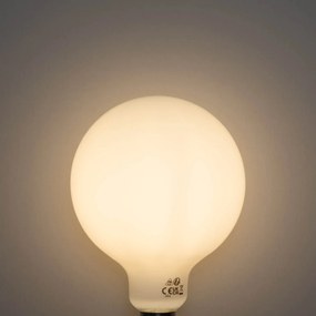 Set 5 becuri Bec LED cu 3 trepte de intensitate reglabilă E27 Opal G125 4W 450lm 3000K