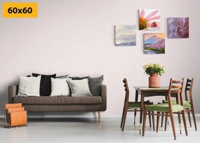 Set tablouri natura încântătoare delicată