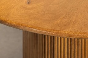 Masa cu spatiu de depozitare, lemn de mango TRES CHIC 120cm