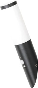Rabalux 8146 - Aplica exterior cu senzor BLACK TORCH 1xE27/25W/230V