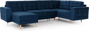 Colțar lemn masiv Formă U Extensibil Haga 320x202cm Personalizabil