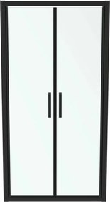 Usa batanta cu segment fix 100 cm negru mat Ideal standard Connect 2