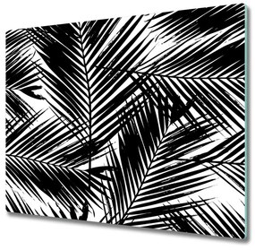Tocator din sticla frunze de palmier