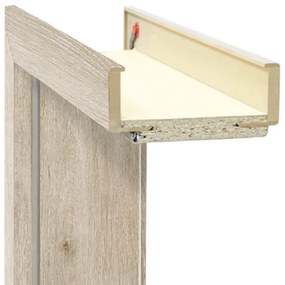 Toc de ușă reglabil 95-115 Stejar Sonoma 90 Stânga (complet)