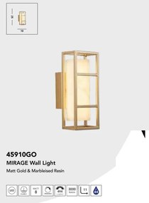 Aplica de perete / oglinda baie IP44 Mirage LED