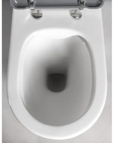 Sapho - WC combinat fără bariere, alb