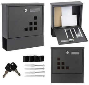 Cutie poștală din oțel