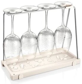 Tescoma Suport pentru pahare de vin cu scurgătorFlexiSPACE, 33 x 14,8 cm