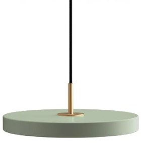 Lustra LED design scandinav Asteria mini - nuance olive/ auriu