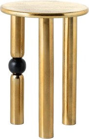 Masuta Laterala, Aluminiu, Auriu, ABSTRACT 55cm