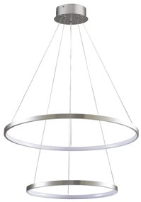 Lustră LED pe cablu LEA LED/35W/230V 4000K d. 60 cm crom