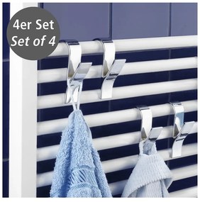Set 4 cârlige pentru calorifer Wenko Hook