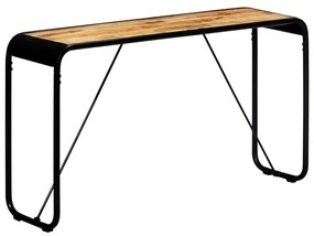 vidaXL Masă consolă, 140 x 35 x 76 cm, lemn masiv de mango nefinisat