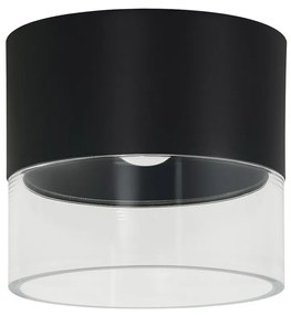 Spot aplicat negru LED LIMAN 6W CCT