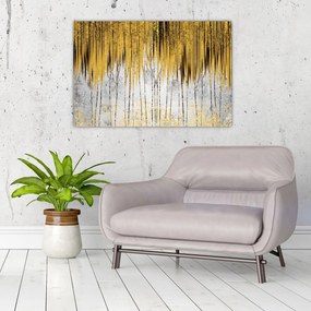 Tablou - Linii de aur (90x60 cm)