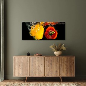 Tablou - ardei în apă (120x50 cm)