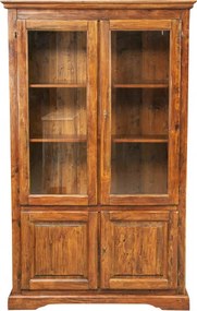 Vitrina L120 37 H197 cm, lemn masiv