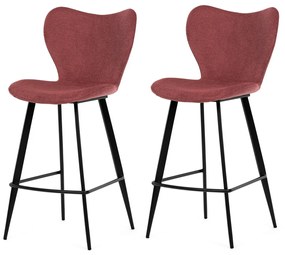 Set de scaune de bar B-1068 RED2, 2 buc