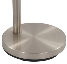 Lampa de podea, argintiu, 200 cm, 5 x E14 argintiu si alb, 1, argintiu si alb
