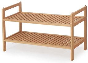 Raft pentru pantofi Olavis, lemn natural