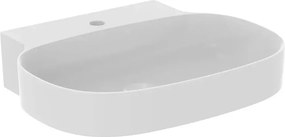 Lavoar suspendat Ideal Standard Atelier Linda-X alb mat cu orificiu baterie 60 cm