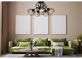 Lustră aplicată CEED 5xE27/60W/230V