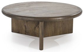 Masuta de cafea din lemn de acacia Leoti maro 80 cm