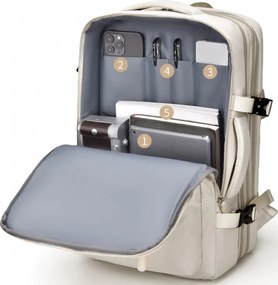 Rucsac universal pentru școală, călătorie și sport Bej