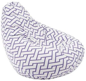 Fotoliu Nirvana Hobbit Pufrelax, Material Textil - Zappity Purple