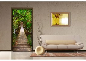 Fototapet vertical Green bridge, 90 x 202 cm