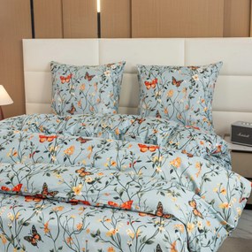 Lenjerie de pat din microfibra MONARCH WINGS  albastru deschis Dimensiune lenjerie de pat: 70 x 90 cm | 140 x 200 cm