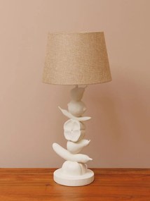 Lampa de masa, cu abajur din bumbac, Mika